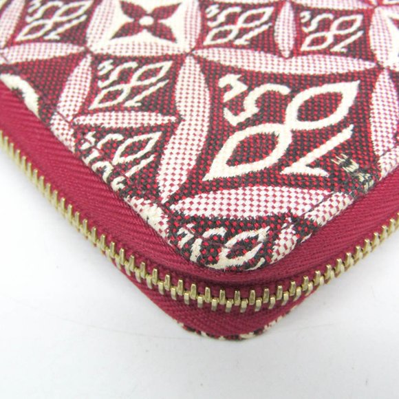 Louis Vuitton Monogram Flower Zippy Wallet M69994 Women's Jacquard Long Walle...